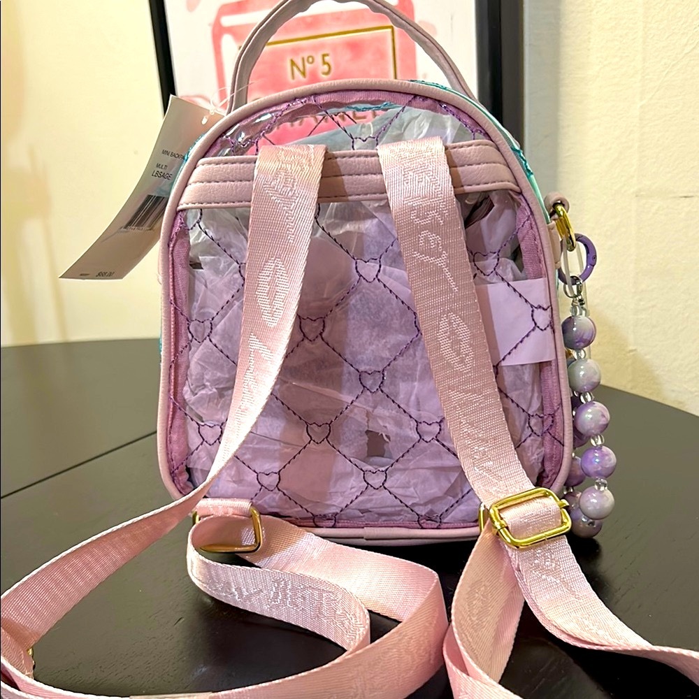 Betsey Johnson Mini Clear Backpack
$68 NWT - Picture 3 of 4